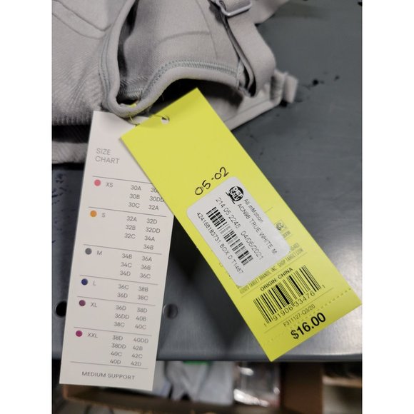 Women's Medium Support Seamless Cami Bra - All in Motion™ Light Gray Heather M M - Picture 6 of 6